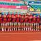 Ženská reprezentácia SR do 15 rokov na olympijských hrách mládeže 2014 v čínskom Nankingu. Nanking, 13. august 2014.