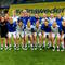 Slovenský ženský reprezentačný tím po zápase kvalifikácie ME 2017 so Švédskom, v ktorom sme podľahli 1:2.   Gothenburg, 15. september 2016.