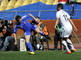 Zľava: Erik Jendrišek a Leo Bertos v zápase základnej skupiny MS 2010 Nový Zéland - Slovensko (1:1). 15. jún 1010, Rustenburg.