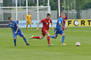 Zľava: Martin Vrablec, Danny Bradley a Richard Lásik v zápase Challange Trophy 2014 Slovensko &quot;21&quot; - Anglicko &quot;23&quot; (1:0) na štadióne NTC v Poprade. Poprad, 24. máj 2014.