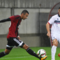 Zľava: Ivan Schranz (Trnava) a Danijel Majkić (ViOn) v zápase 11. kola Fortuna ligy 2015/16 FC Spartak Trnava - ViOn Zlaté Moravce (2:1). Trnava, 25. september 2015.