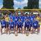 Tím Beach Soccer Slovakia pred odvetným duelom s Českom (4:1). Praha, 19. júna 2016.