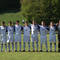 Základná zostava Slovensko "18" na zápas proti Belgicku "18" o 5. miesto na turnaji Slovakia Cup 2011. Zľava: Viktor Miklós, Ivan Štulajter, Miroslav Sedlák, Lukáš Ondrek, Peter Mriglot, Richard Čiernik, Dominik Jacko, Boris Turčák, Róbert Kovaľ, Miloslav Bréda a kapitán Tomáš Malec. Trenčianske Teplice, 6. mája 2011.