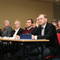 Milan Lešický, Jozef Valovič, Dušan Tittel a Vladimír Weiss na trénerskej konferencii SFZ. Senec, 6. december 2011.