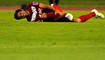 David Depetris z Trenčína v zápase 1. kola futbalovej Corgoň ligy medzi ŠK Slovan Bratislava - AS Trenčín, ktorý skončil výsledkom 3:1. Bratislava, 15. júl 2011.