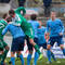 Snímka zo zápasu 18. kola západnej skupiny DOXXbet ligy FC Nitra - FK Pohronie Žiar nad Hronom Dolná Ždaňa (2:3). Nitra, 22. november 2014.