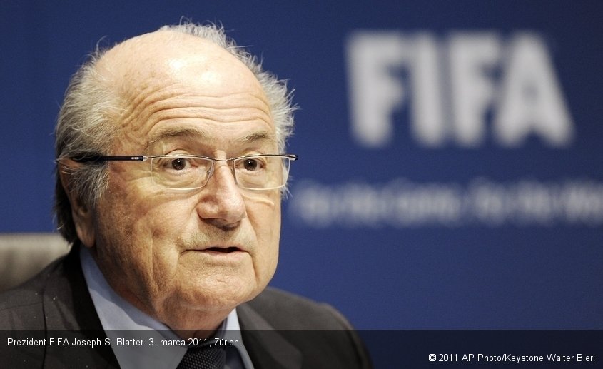 Prezident FIFA Joseph S. Blatter. 3. marca 2011, Zürich.